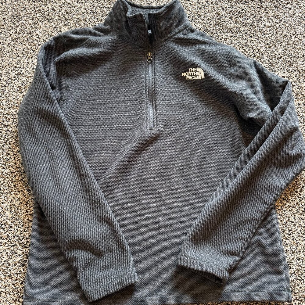 The North Face gray men's sweater